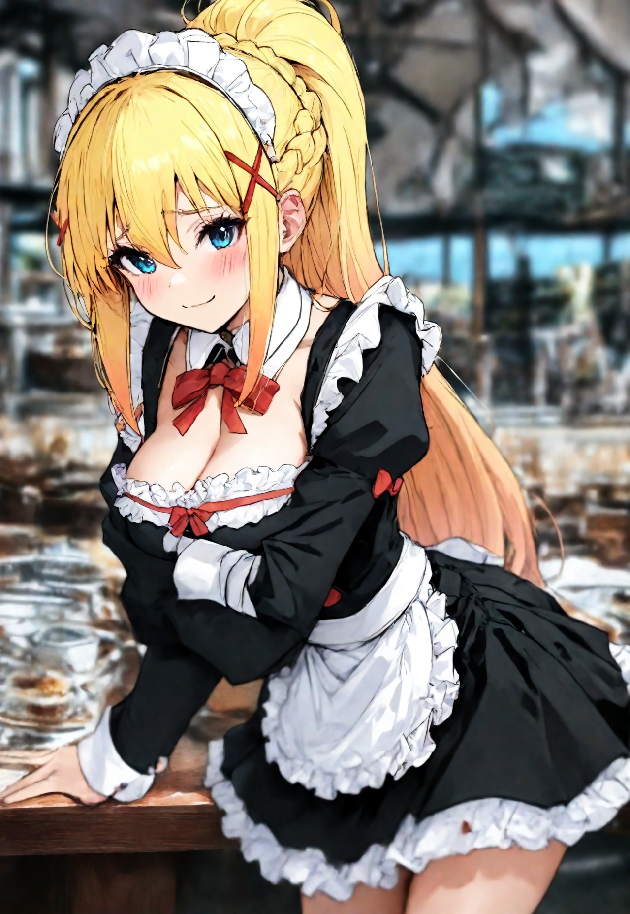 MAID DARKNESS POV – FRILED DRESS SMILE page 9 full