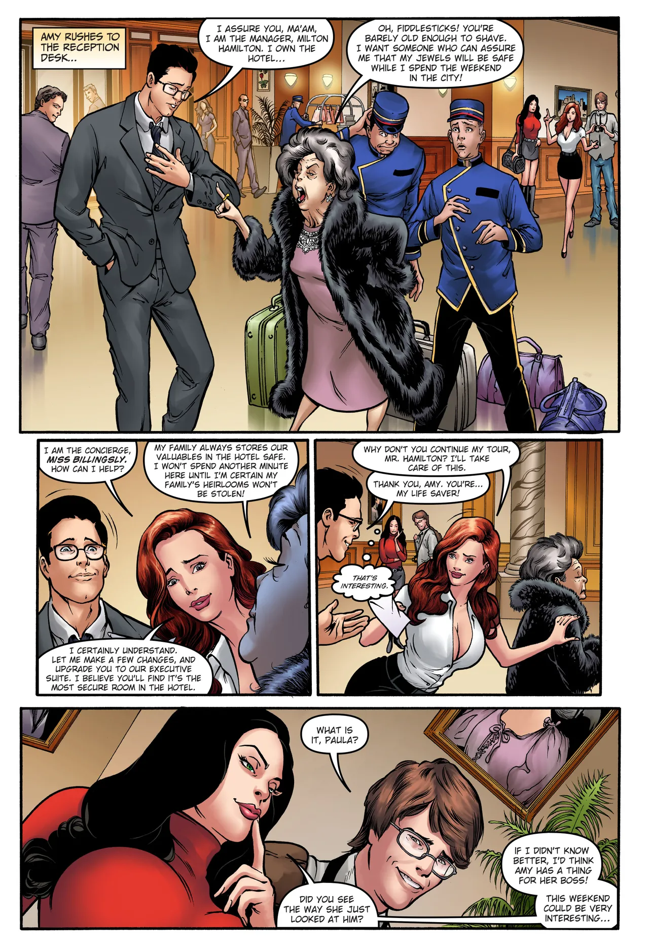 The Haunted Hotel page 5 full