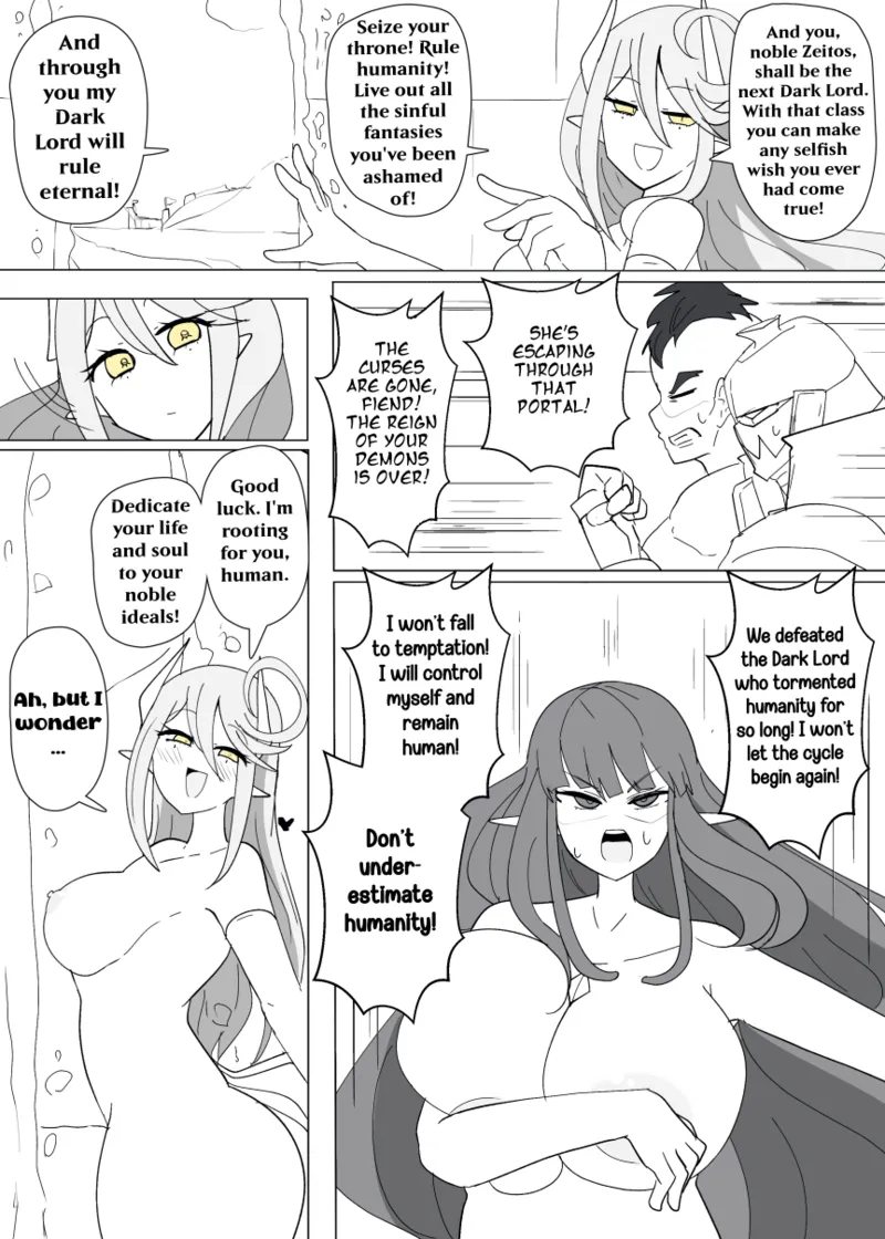 Matenshoku no Yakata 14 | The House of Evil Class Change 14 Dark Goddess page 5 full