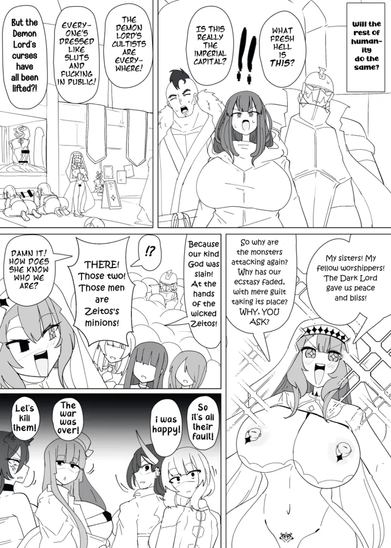 Matenshoku no Yakata 14 | The House of Evil Class Change 14 Dark Goddess page 6 full