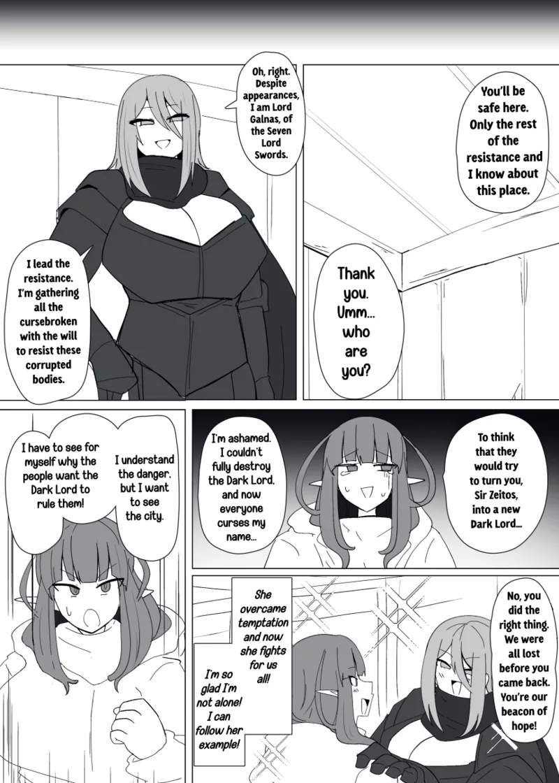 Matenshoku no Yakata 14 | The House of Evil Class Change 14 Dark Goddess page 9 full