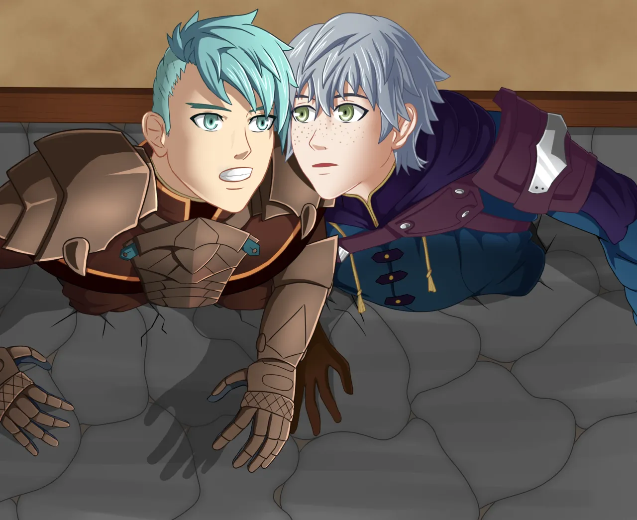 Redflash Harem Builder Caspar and Ashe stuck in wall Fire Emblem page 2 full
