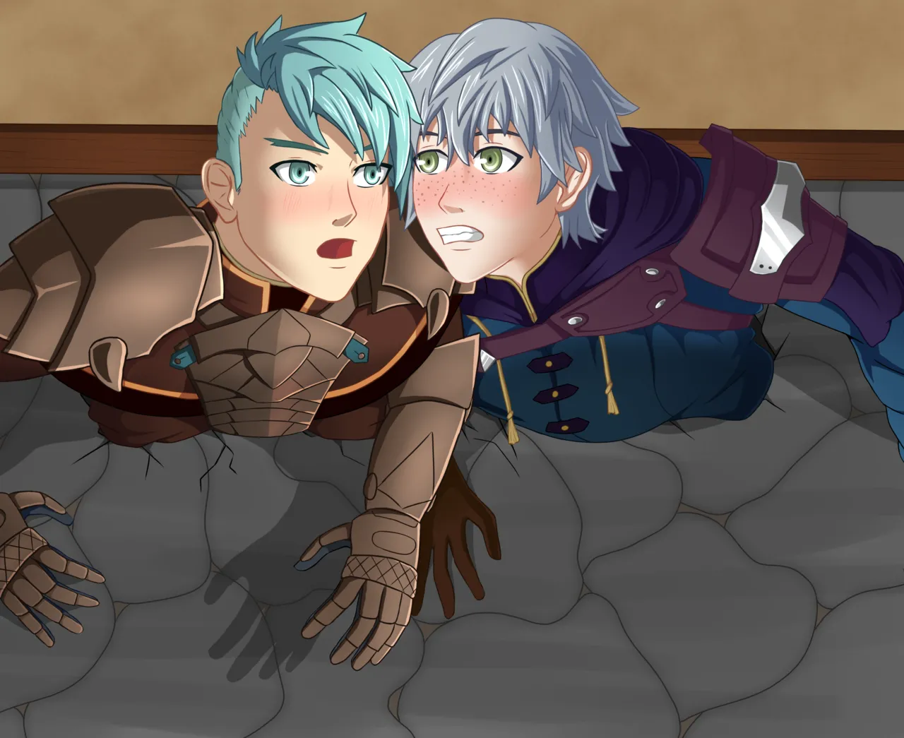 Redflash Harem Builder Caspar and Ashe stuck in wall Fire Emblem page 3 full