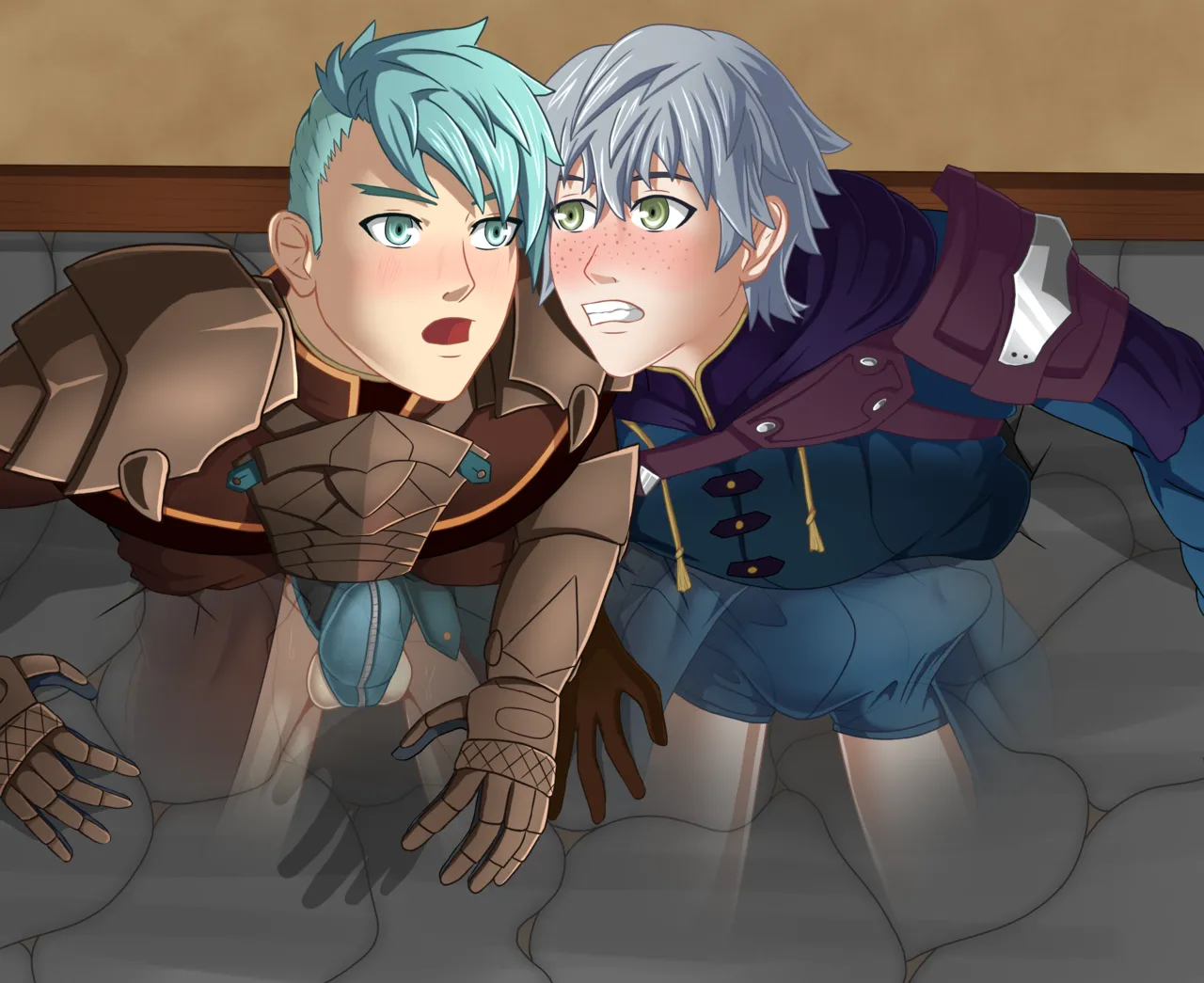 Redflash Harem Builder Caspar and Ashe stuck in wall Fire Emblem page 5 full