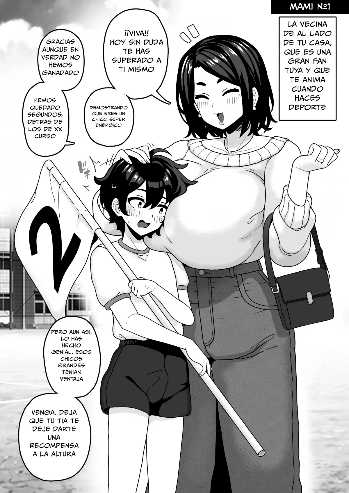 Okaa-san Sedai no Toshiue Mama-san to Nama H Shite Haramasechau Hon 2 page 3 full