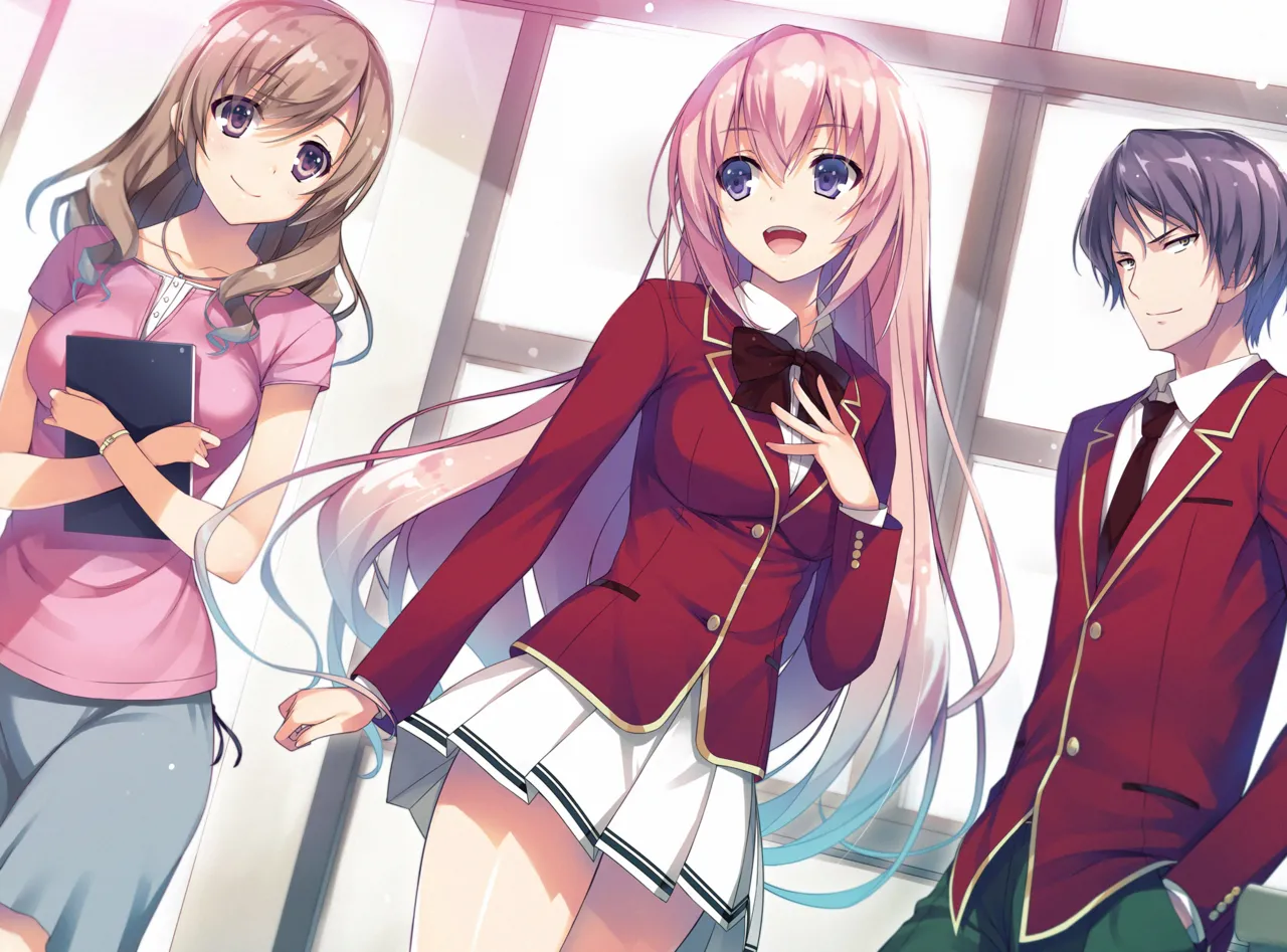 Youkoso Jitsuryoku Shijou Shugi no Kyoushitsu e - Clean LN Color - Y1&amp;Y2 Digital - Chinese Edition page 7 full