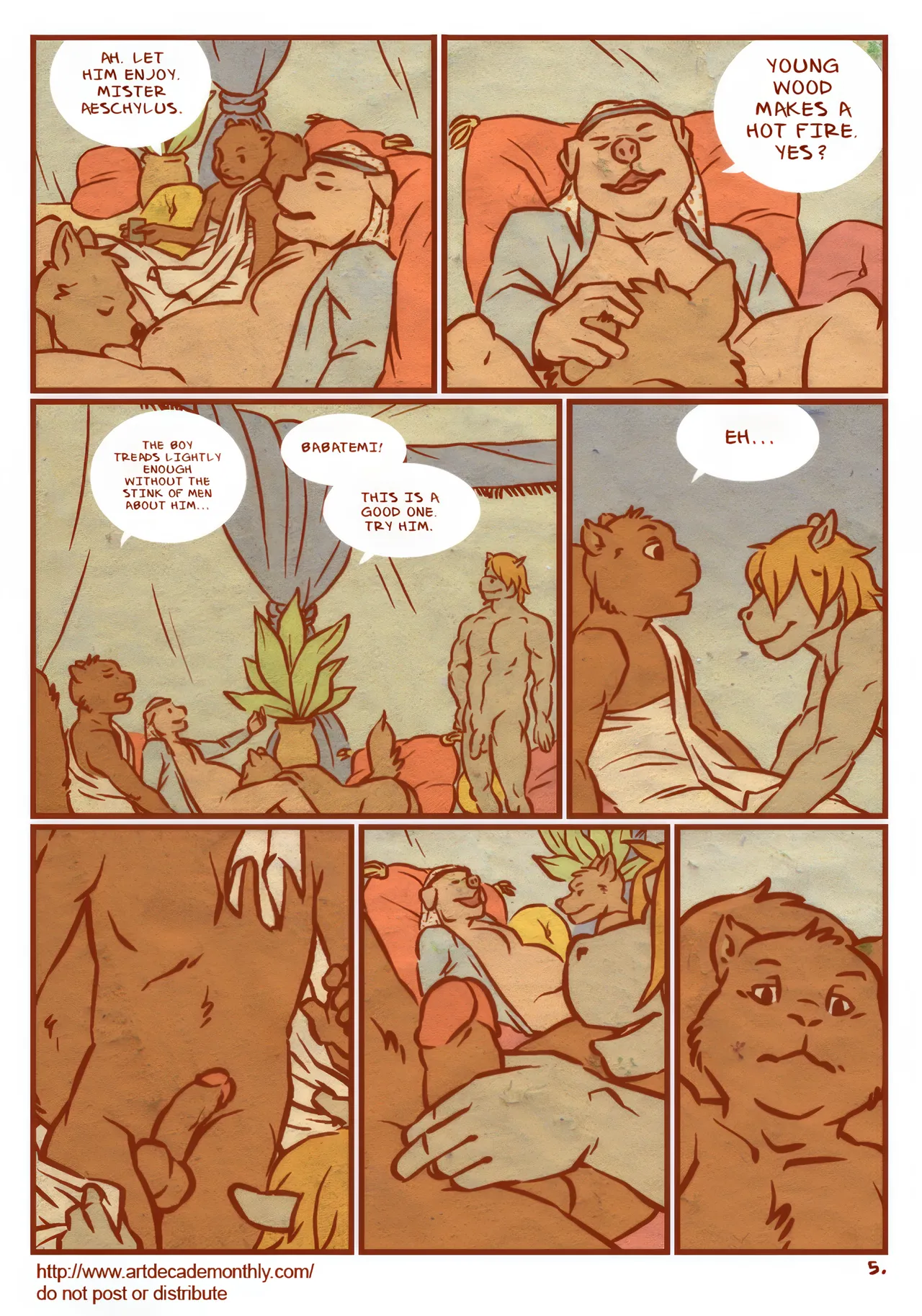 He Who Tells His Secret page 5 full