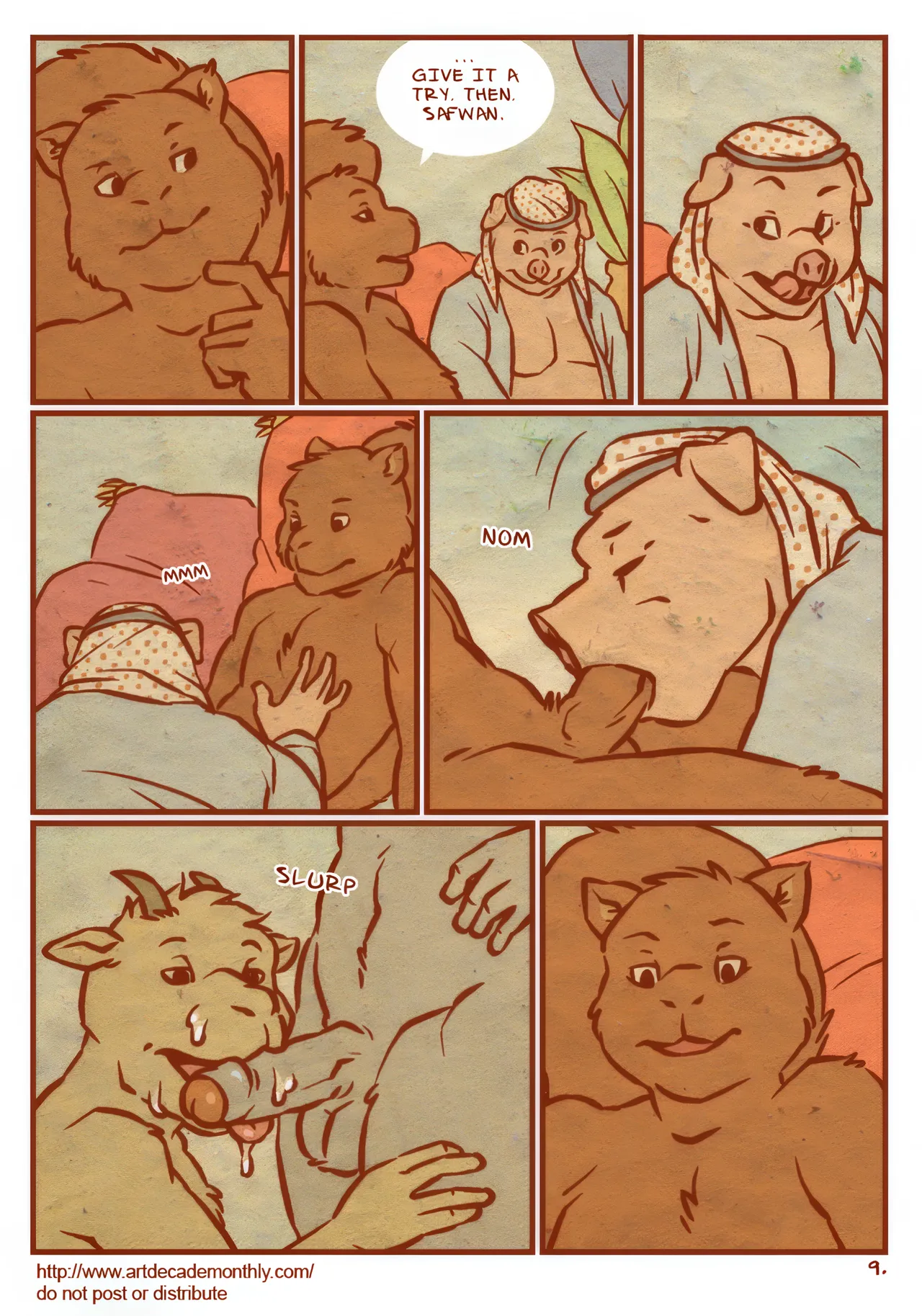 He Who Tells His Secret page 9 full