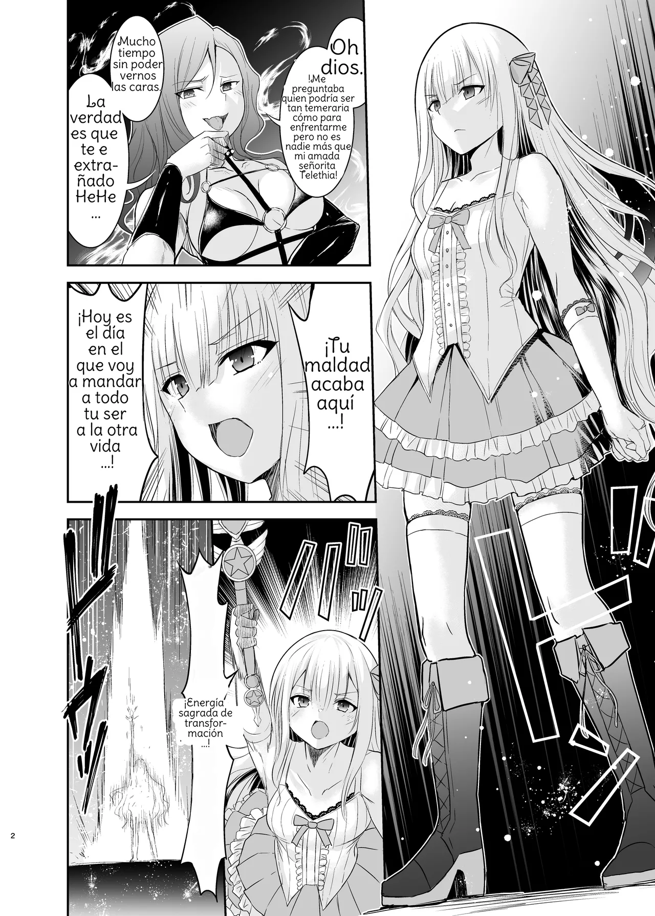 Magical Girl Lily Telethia's Ordeal ~Caught, Disciplined &amp; Brainwashed by the Villainess~ page 6 full