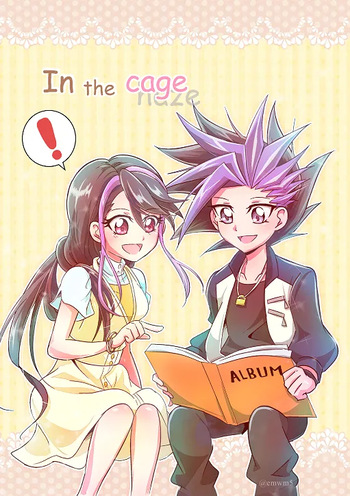 In the cage/haze cover