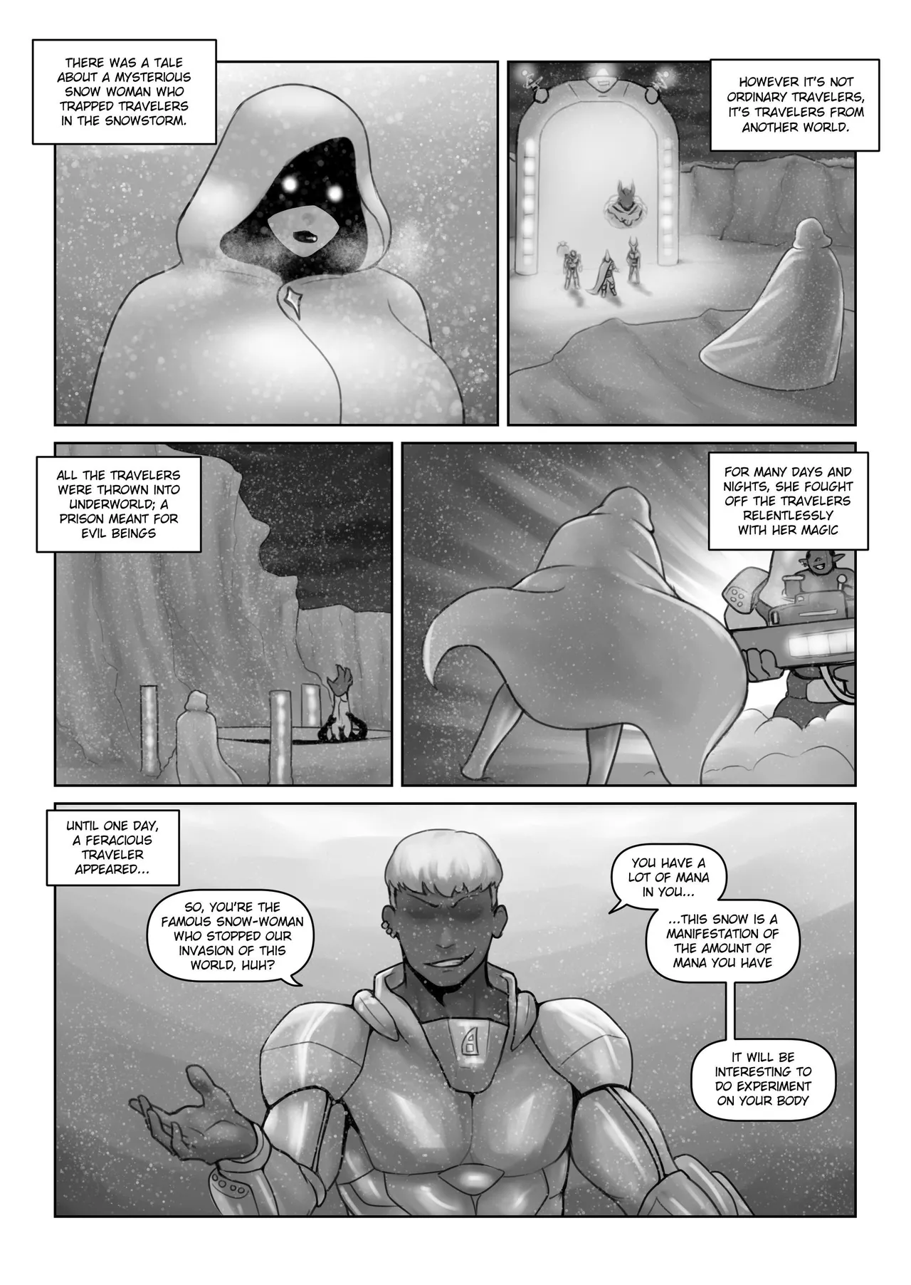 Fallen Witch - Snow Woman page 3 full