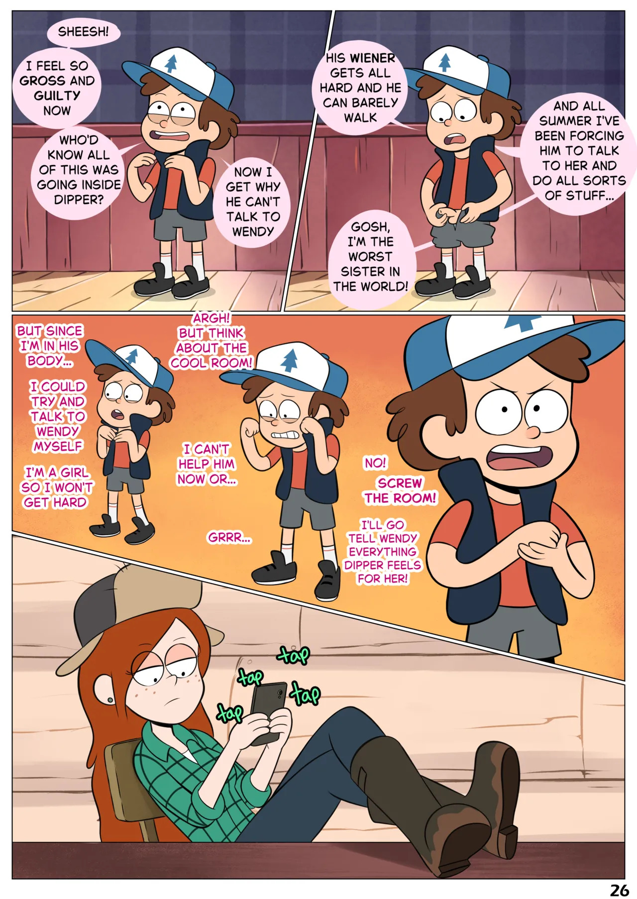wrong of the inside me gravity falls page 2 full