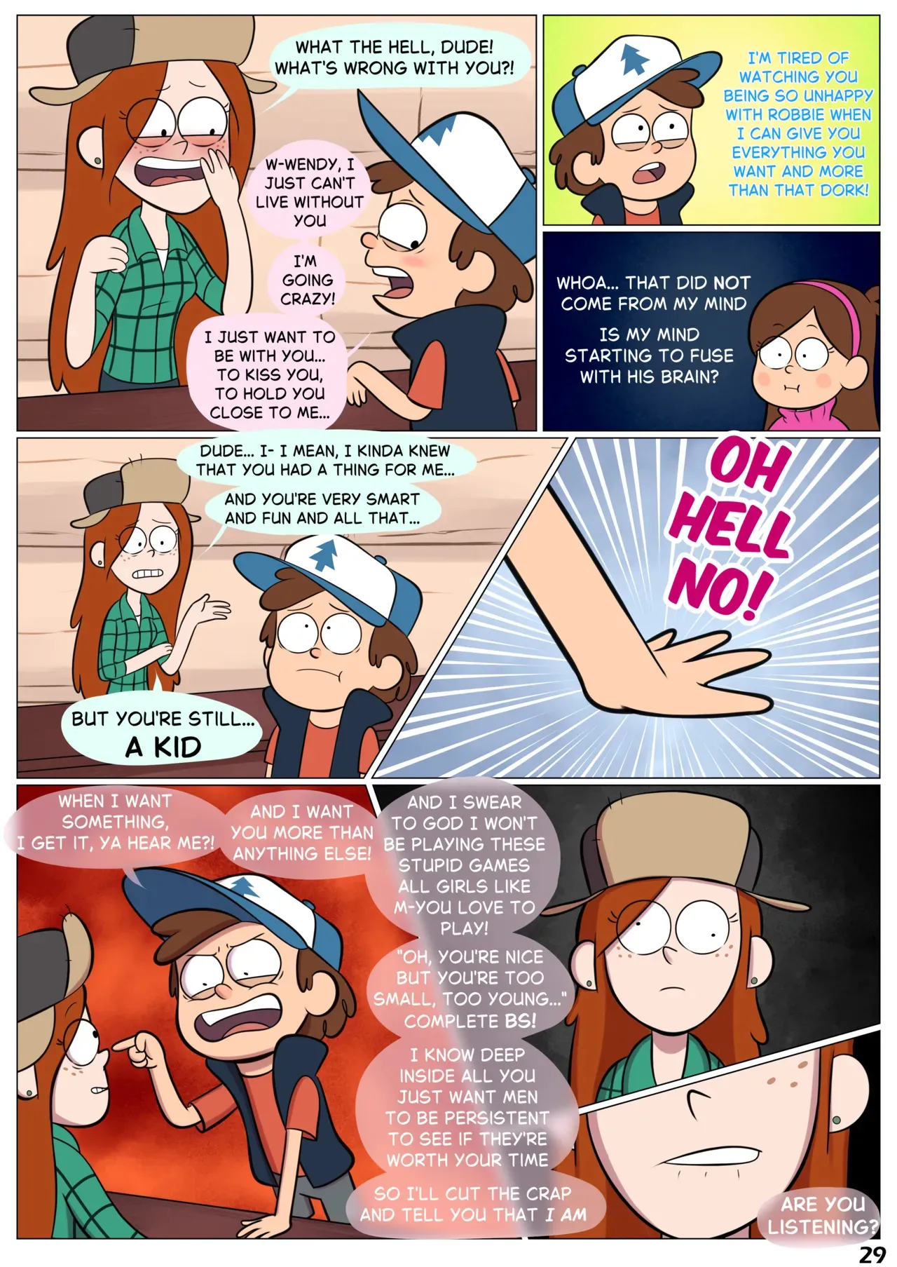 wrong of the inside me gravity falls page 5 full