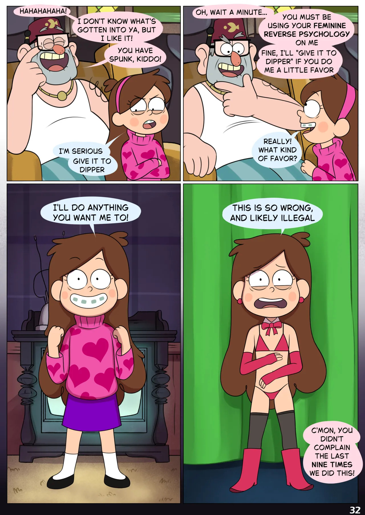 wrong of the inside me gravity falls page 8 full