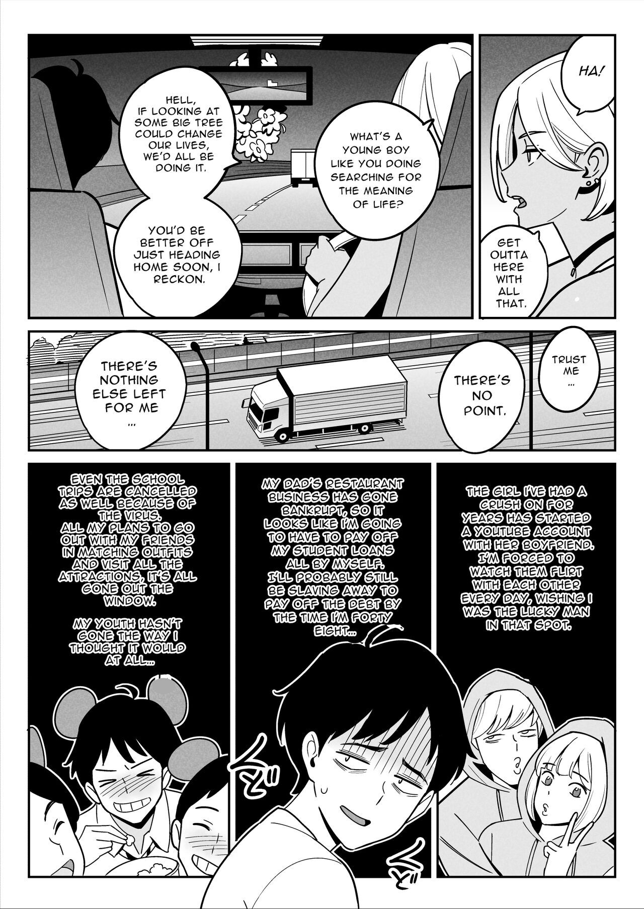 Truck Girl to Iede Boy Otona e no Tabi - Trucker Gal &amp; The Runaway page 8 full
