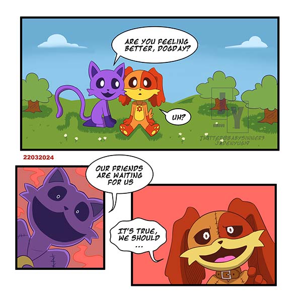 ［jadenyugi9］dogday and catnap（Poppy Playtime） page 9 full