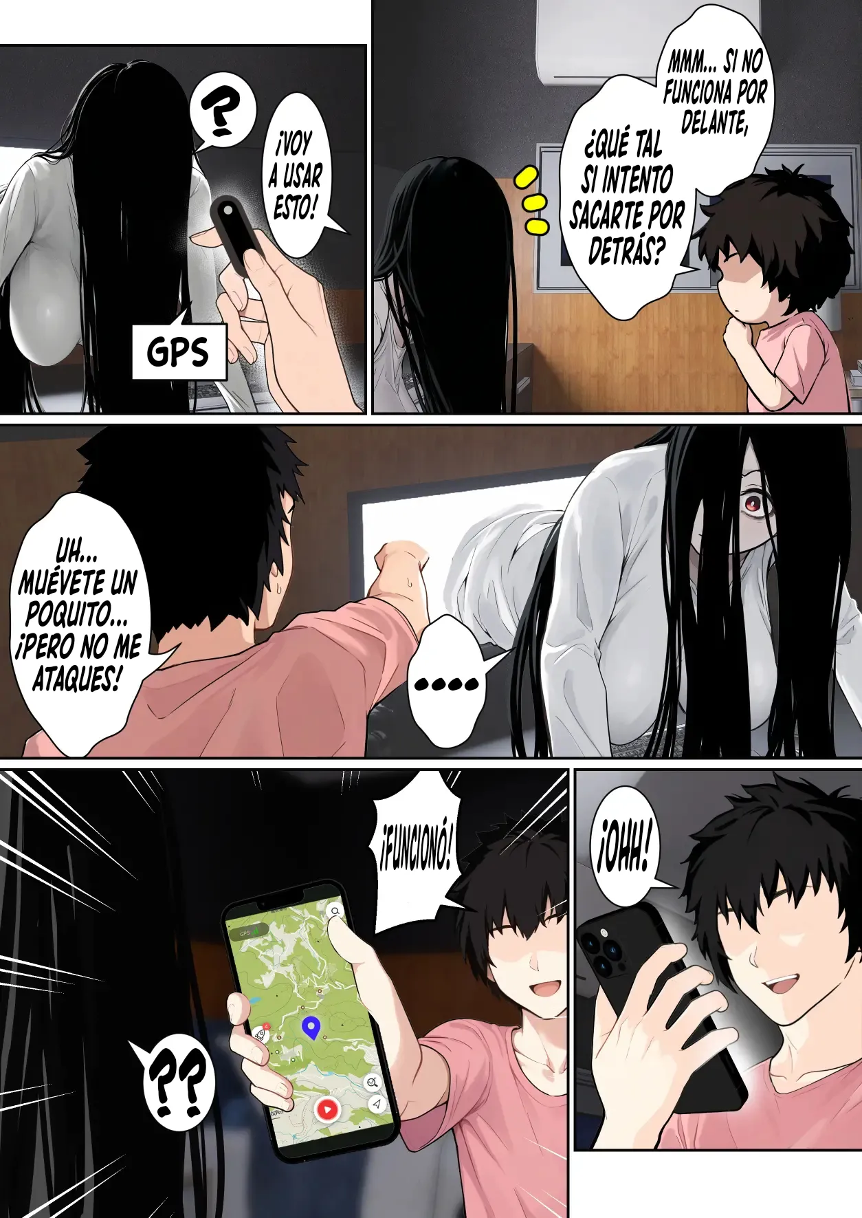 Sadako ga Pasokon Gamen ni Hikkakaru ken ni Tsuite｜El Díaa Que Sadako Se Quedó Atascada En La Pantalla De Mi Computadora page 7 full