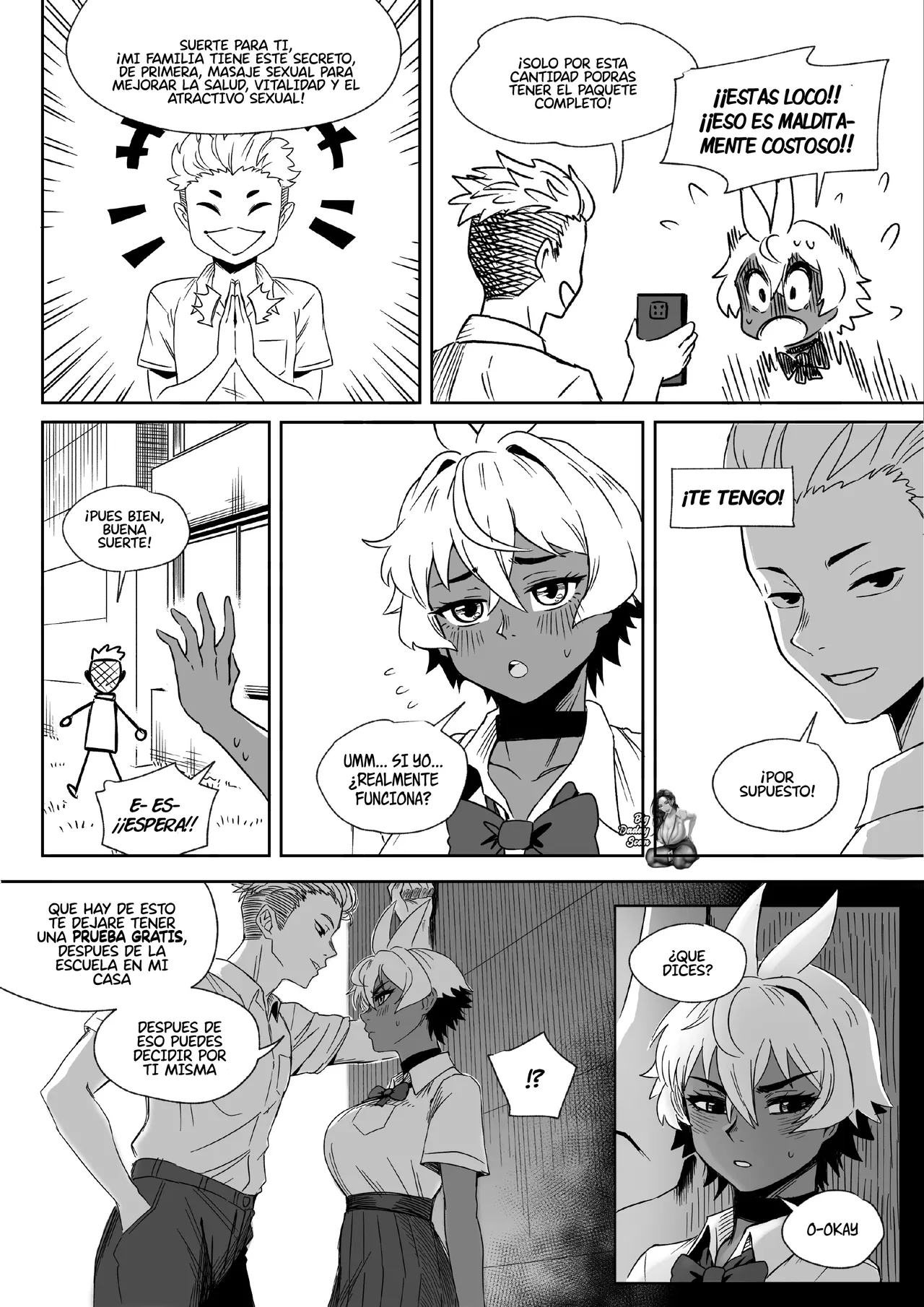 Harem Romcome no Shujinkou kara Otokimari na Osananajimi wo Ubau Hanashi｜Una Historia Sobre Robar A La Tomboy Amiga De La Infancia De Un Protagonista Rom-Com Harem page 4 full