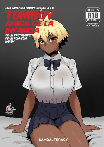 Harem Romcome no Shujinkou kara Otokimari na Osananajimi wo Ubau Hanashi｜Una Historia Sobre Robar A La Tomboy Amiga De La Infancia De Un Protagonista Rom-Com Harem cover