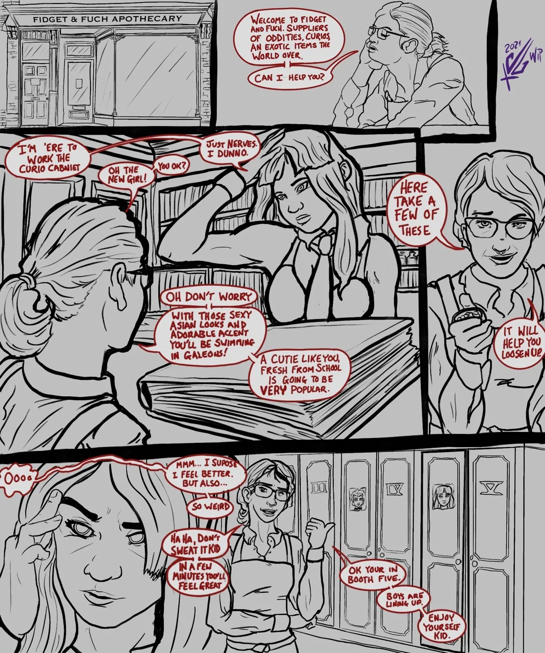 Knockturn Nights: Cho Chang page 3 full