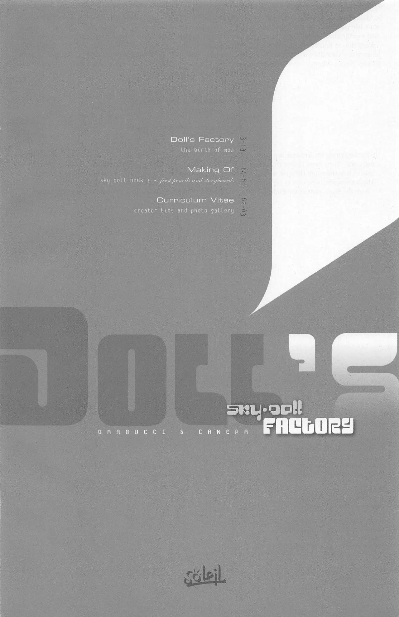 Sky Doll #0 - Dolls Factory - Part 1 page 3 full