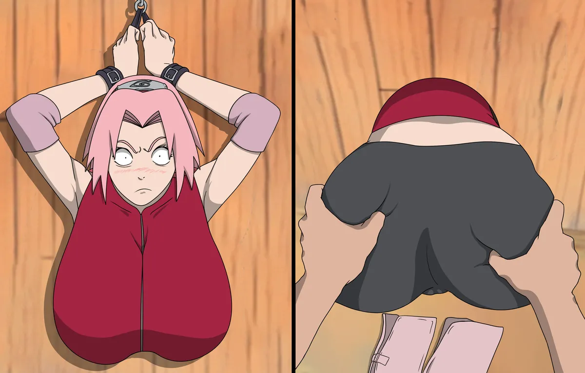 Sakura Stuck In Wall page 7 full