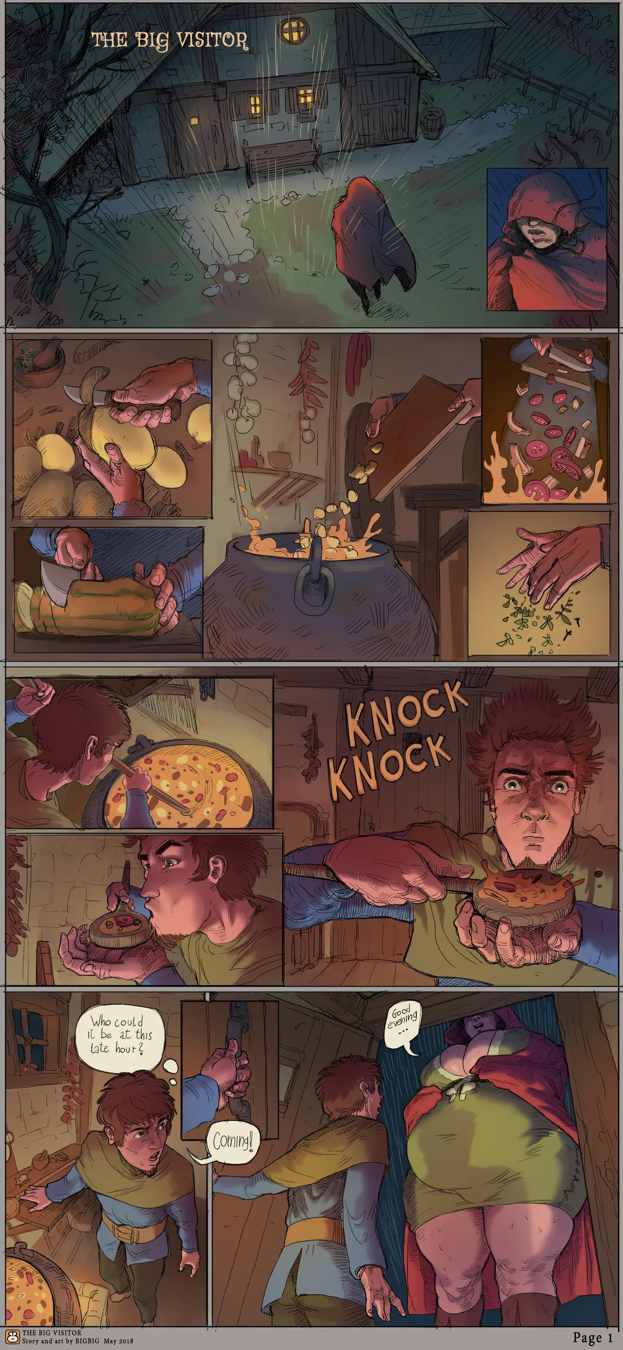 BIGBIG the Big Visitor page 1 full