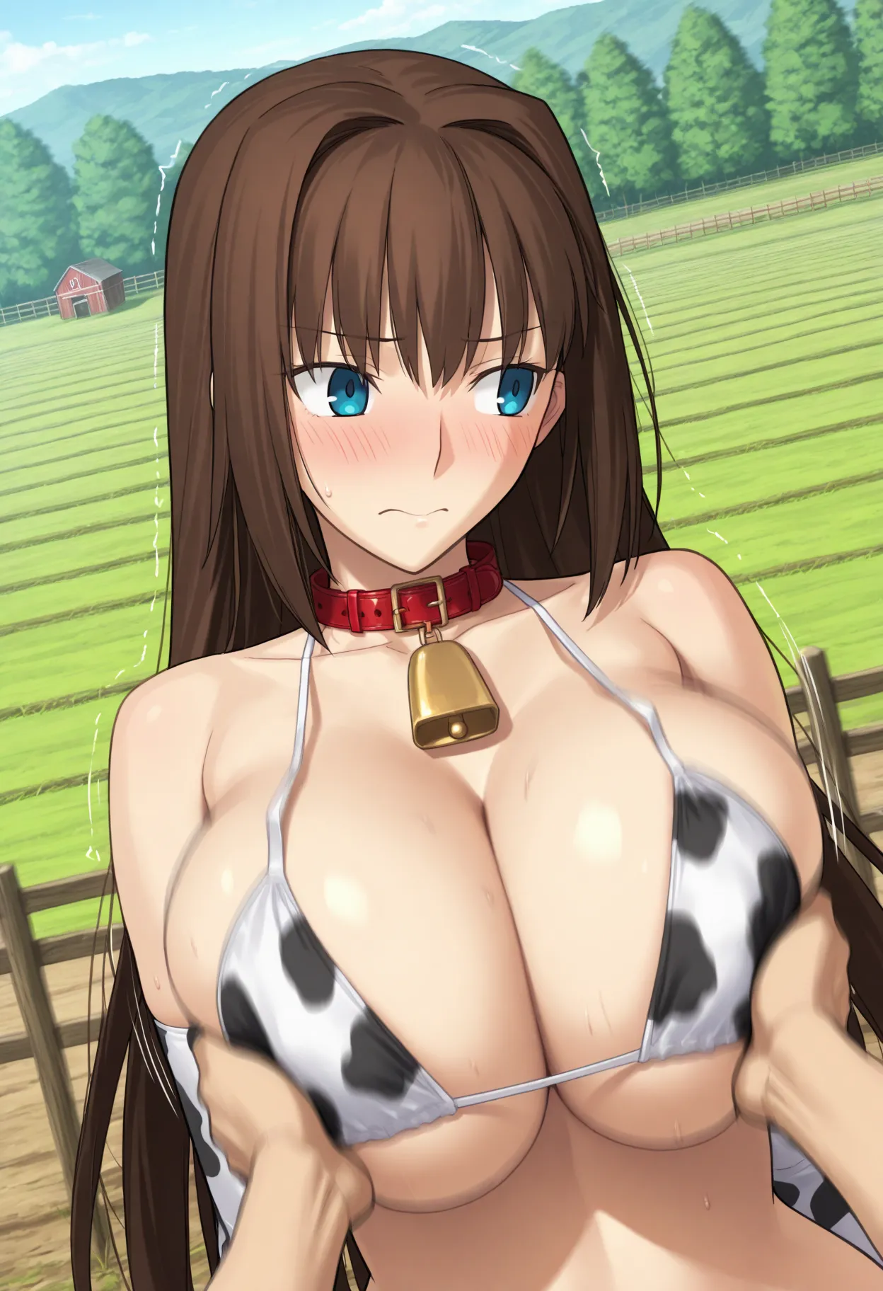 PIXIV Hjopkml Uyti  乳牛飼育の記録 その三:蒼崎青子 page 3 full