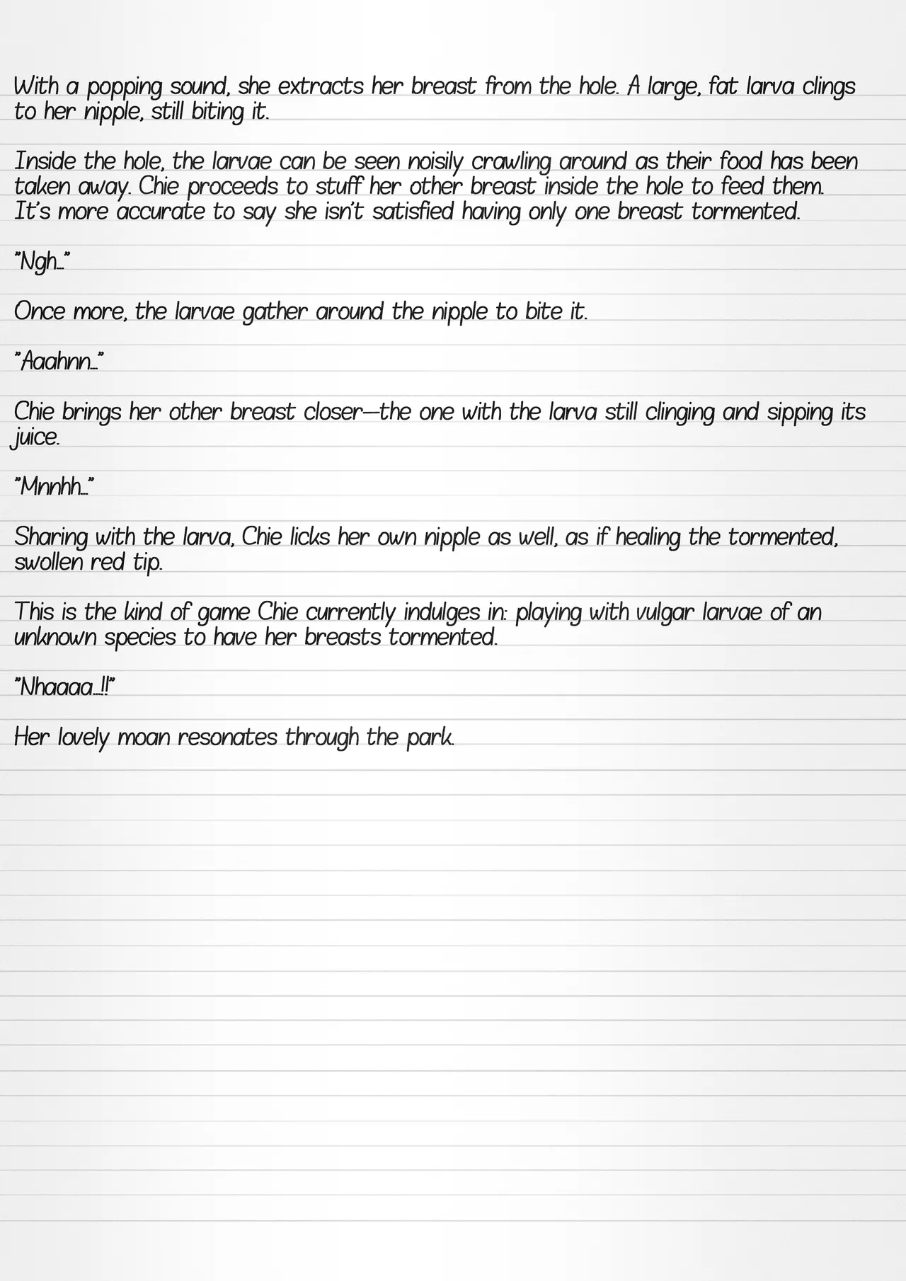 Misuke's Short Stories 29 - Chie &amp; Flower Chafers page 5 full