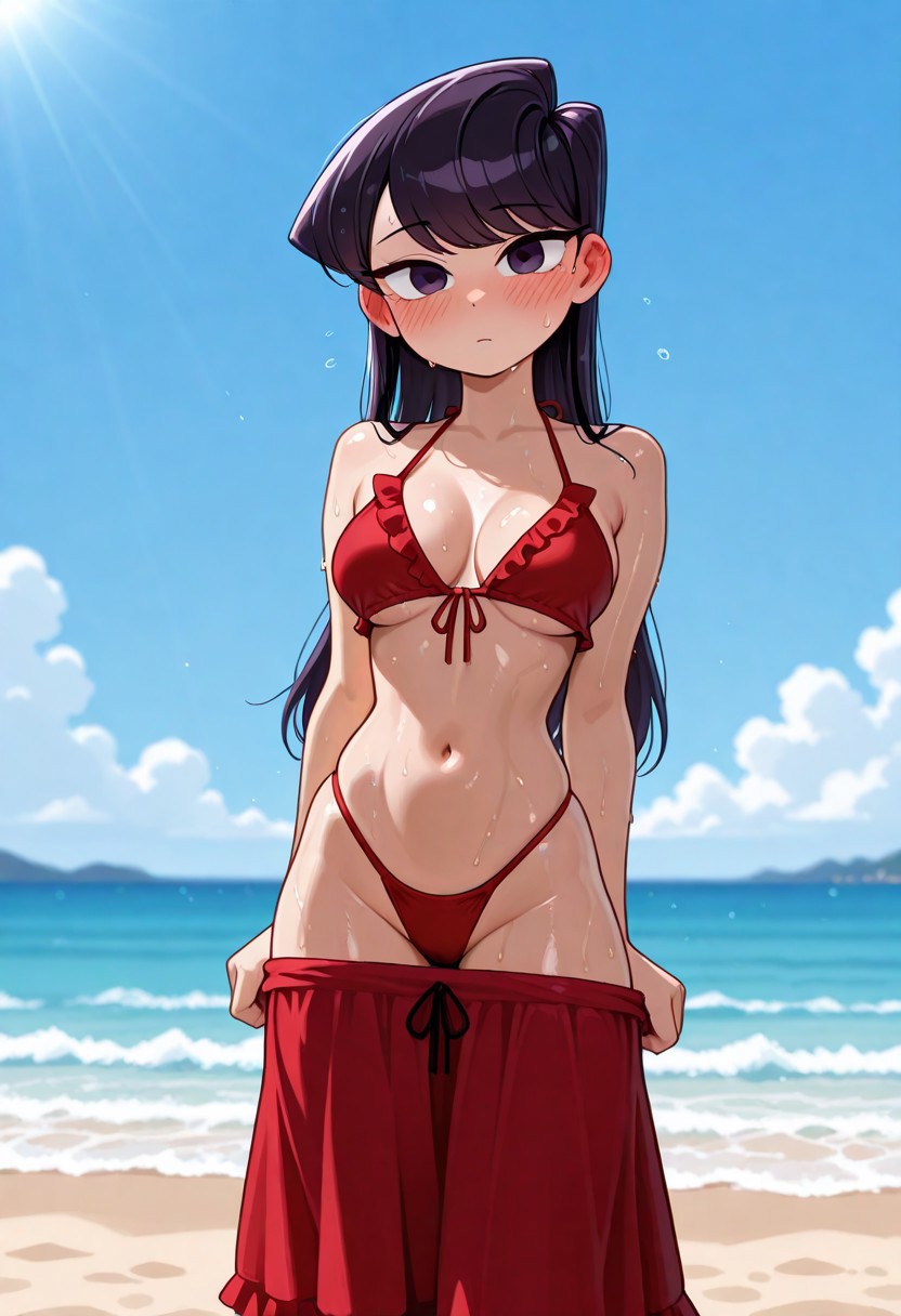 OCEAN POV – KOMI BIKINI WATER DROPLETS page 5 full