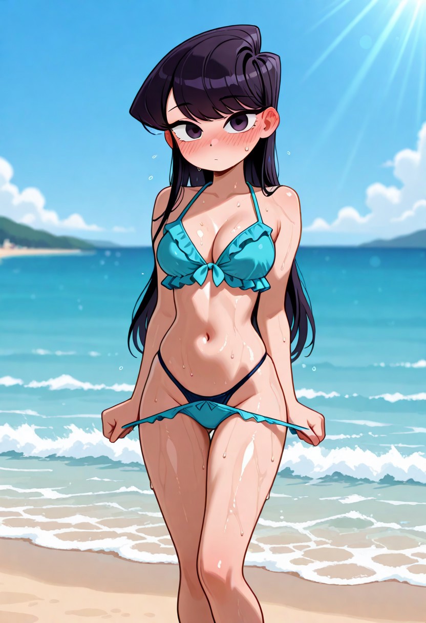 OCEAN POV – KOMI BIKINI WATER DROPLETS page 6 full
