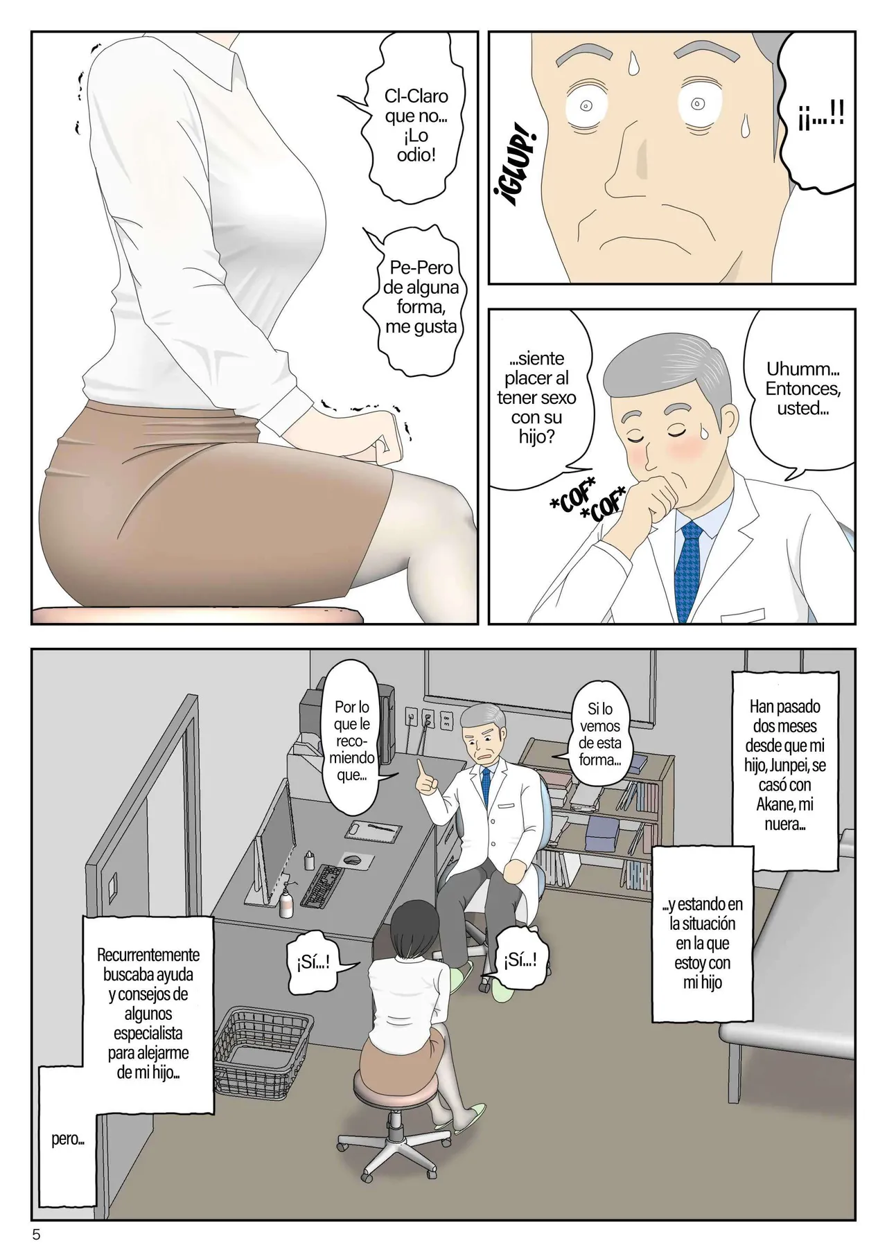 Onaneta Kaa-san Bessekaisen 7｜Mamá es Mi Material de Masturbación 7 page 5 full