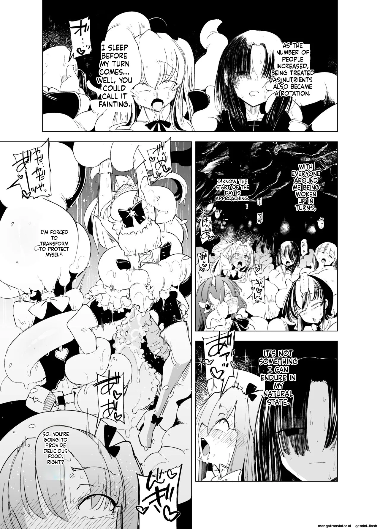 Mahou Shoujo-tachi vs Shokushu-san Kouhen page 4 full