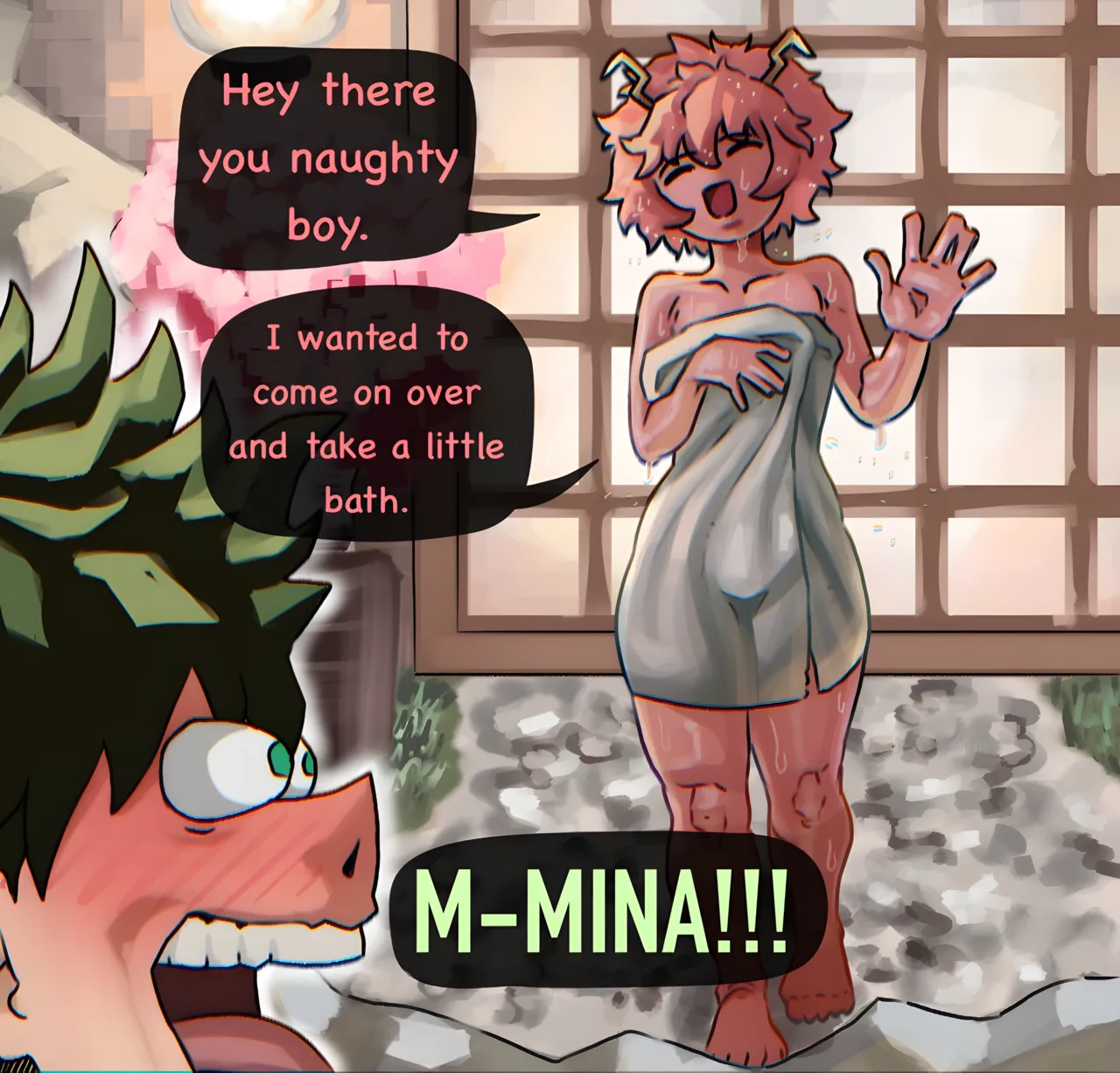 Mina’s bath time page 1 full