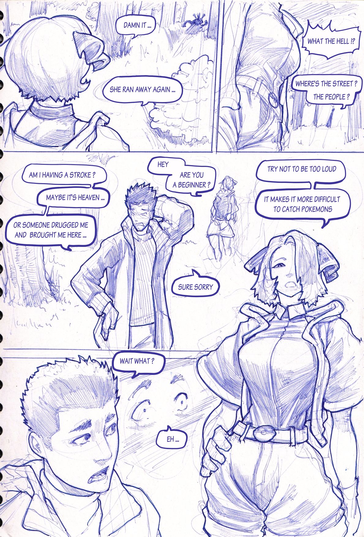 Another kind of Pokemon training - first encounter page 2 full