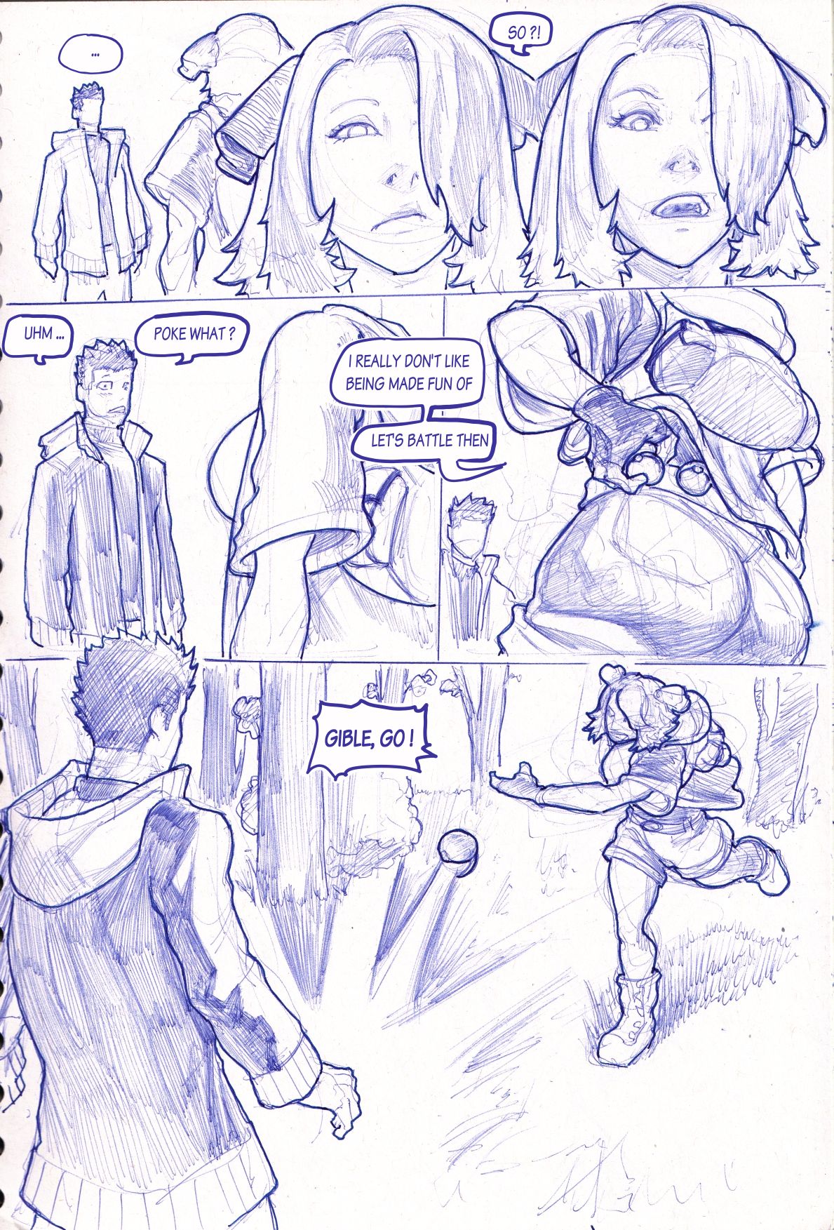 Another kind of Pokemon training - first encounter page 3 full