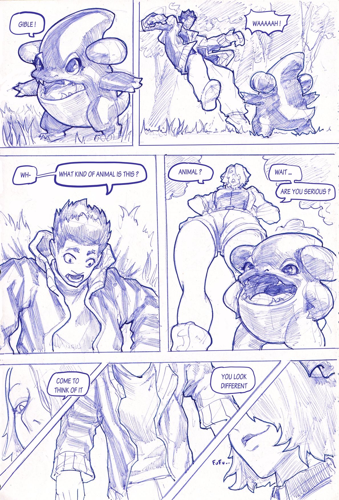 Another kind of Pokemon training - first encounter page 4 full