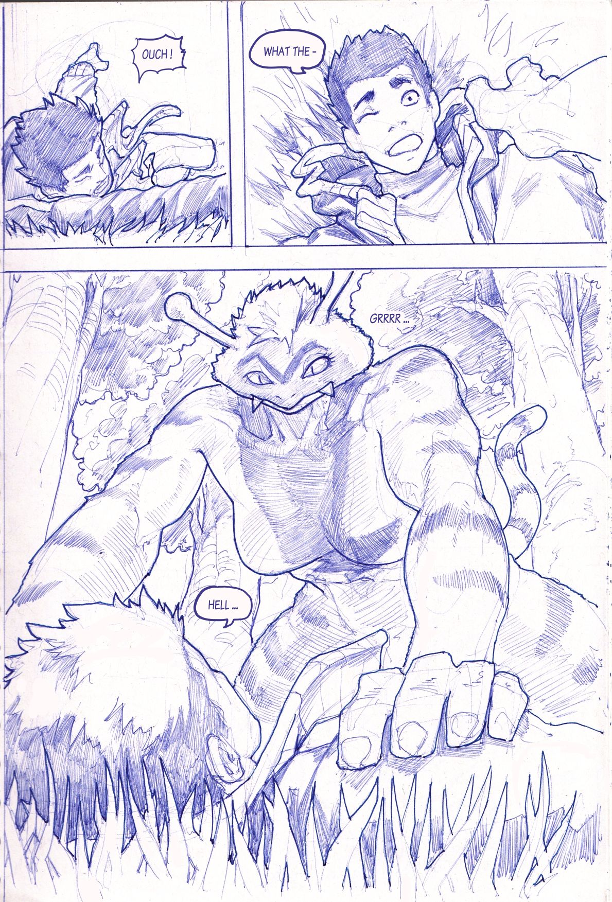 Another kind of Pokemon training - first encounter page 7 full