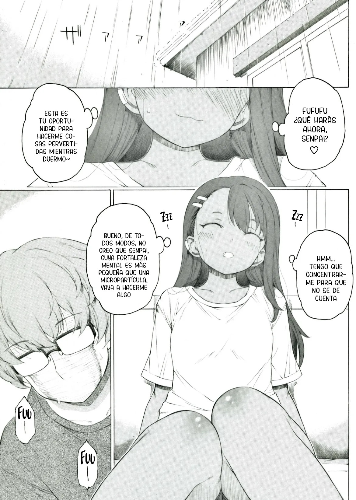 Ame no Hi ni Nagatoro-ka de Iroiro Atta You desu - Parece que ocurrió de todo en la casa de los Nagatoro en un día lluvioso page 1 full