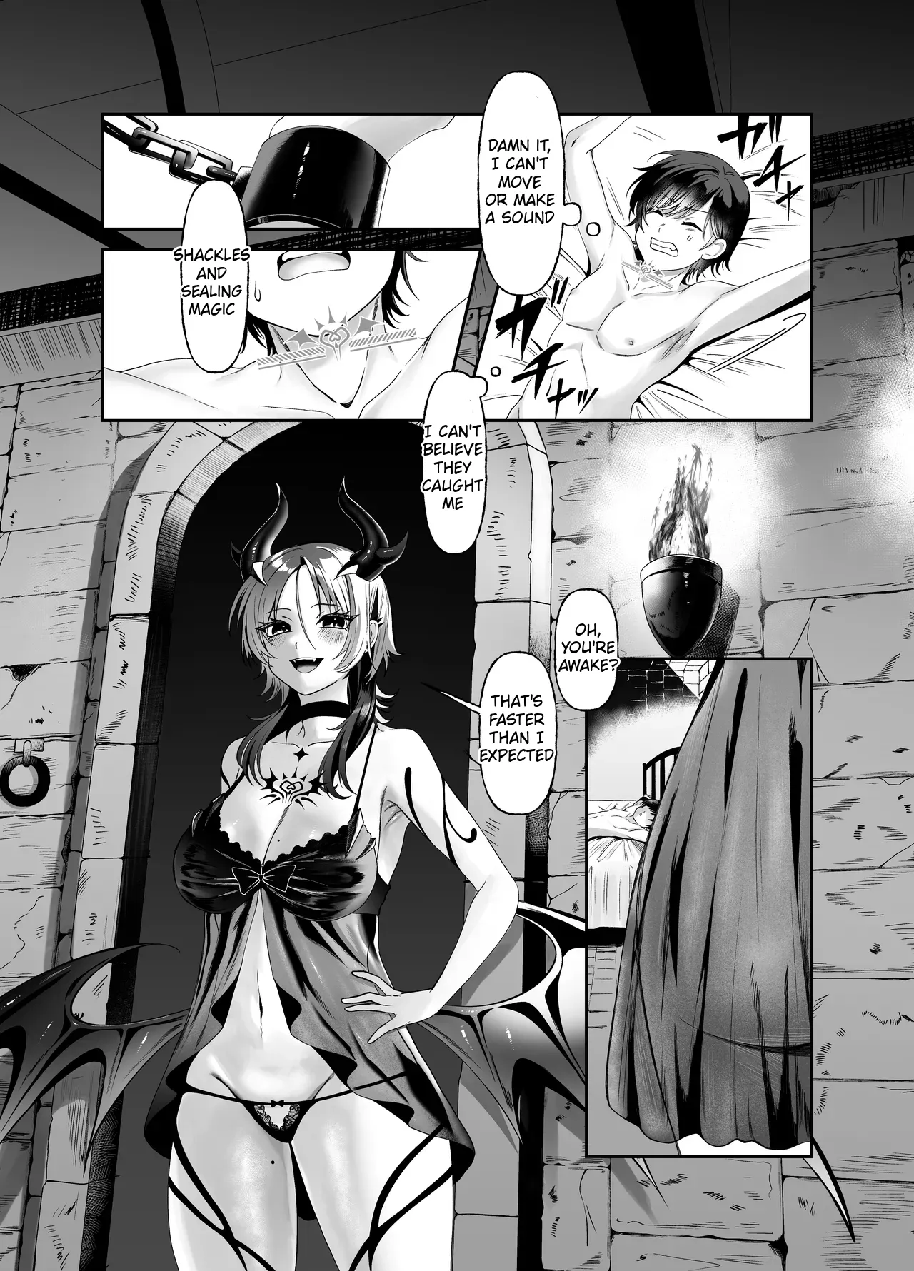 Yuusha no Haikijou de Succubus ni Mujihi ni Level Drain Sareru Ohanashi | A story about a hero being ruthlessly level-drained by a succubus page 4 full