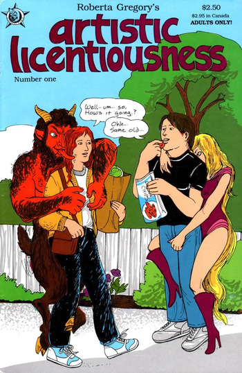 Artistic Licentiousness 001 cover