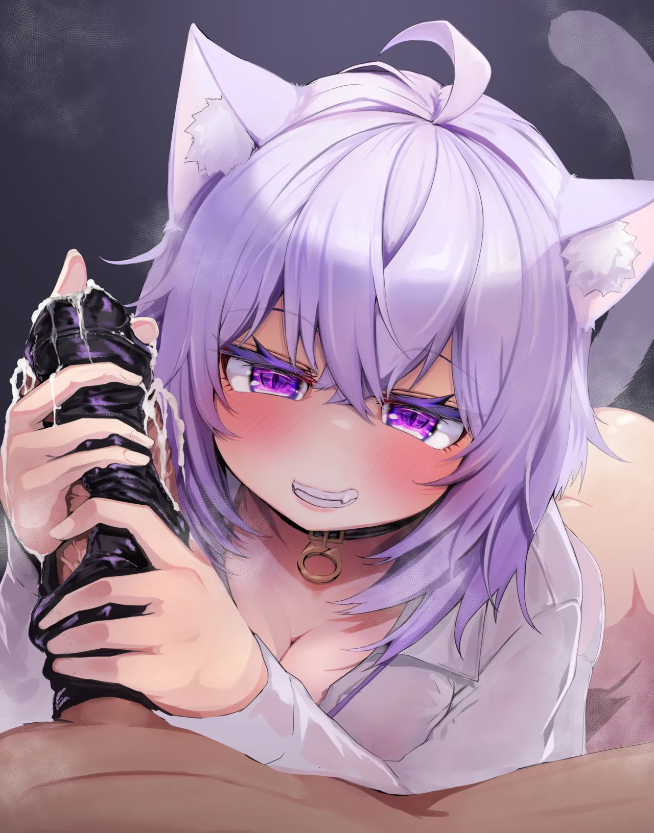 猫●お●ゆ パンツコキ page 8 full