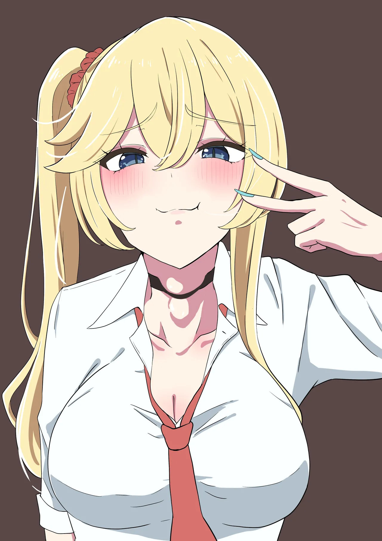 Erina-chan eating a tiny on stream page 5 full