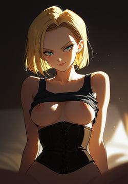 ANDROID 18 POV – CORSET CHEST LIFT
