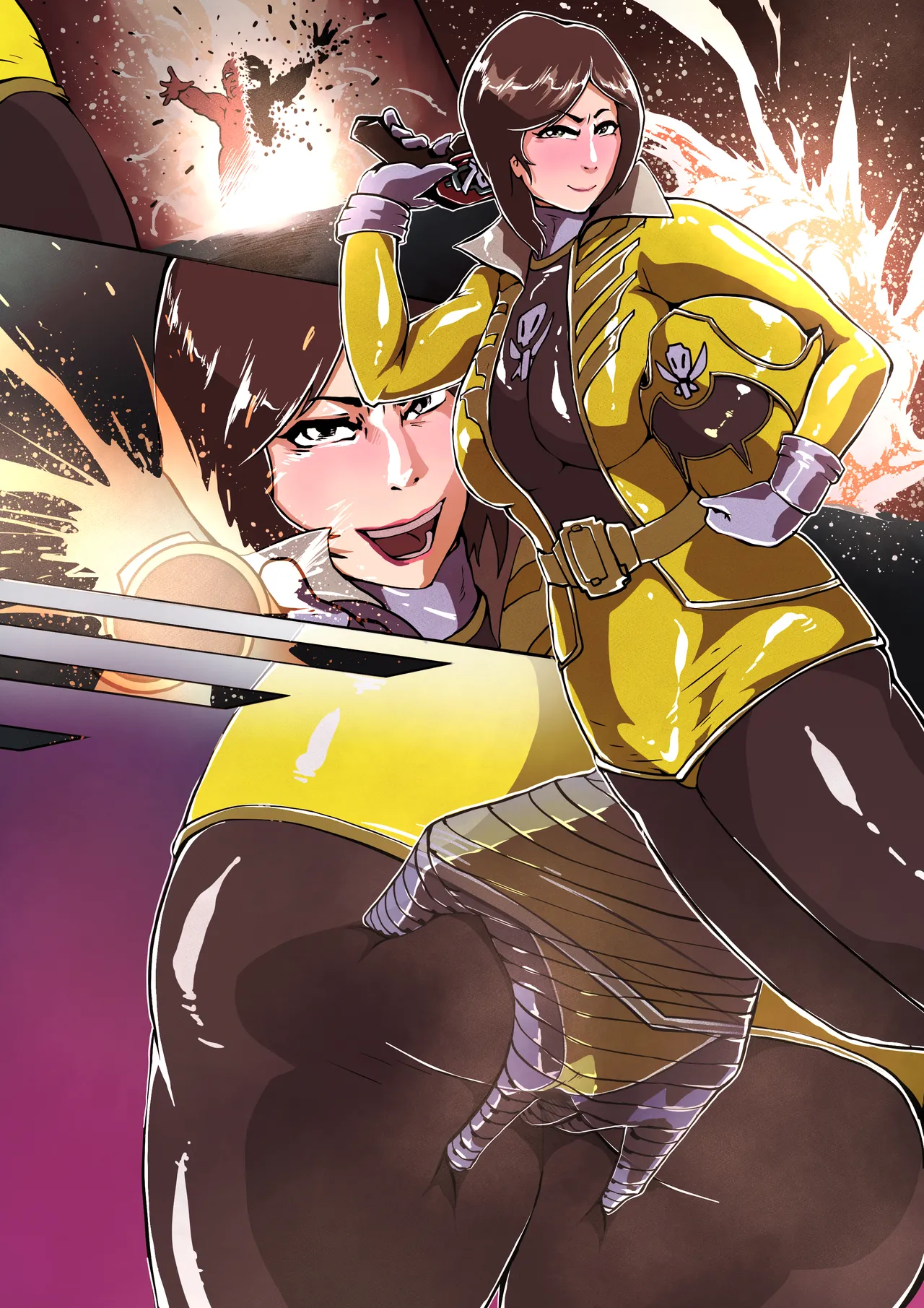 嗤うゴーカイイエロー page 3 full