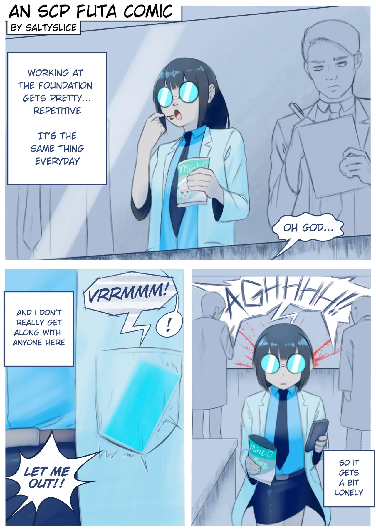An SCP Futa Comic page 2 full