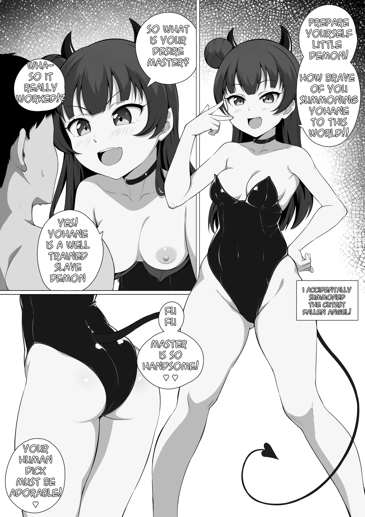 Accidental intercourse with the cutest fallen angel!! page 1 full