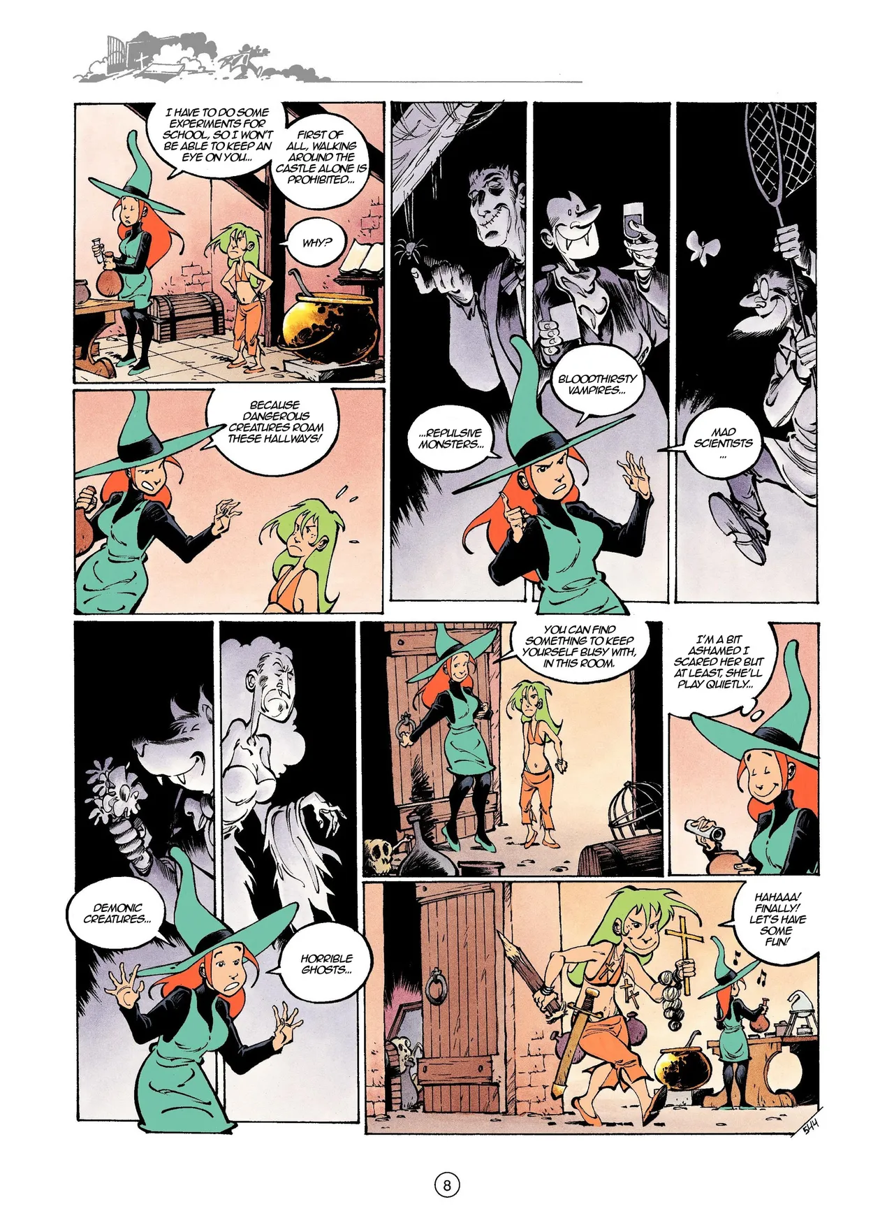 Mélusine #15 - Gilson &amp; Clarke - The Devil's Kitchen, 2006 page 8 full
