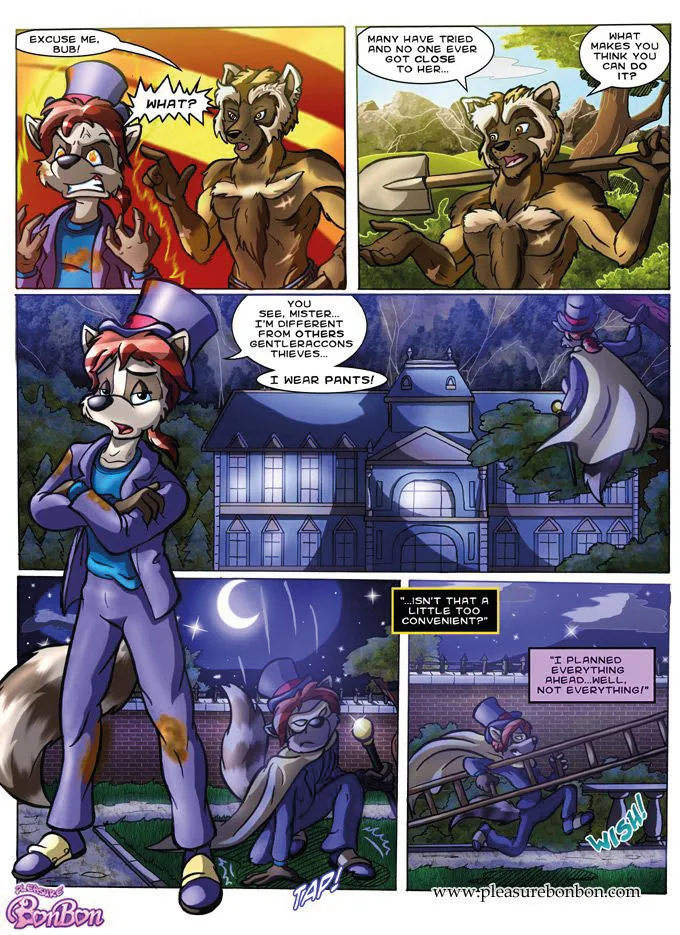 Raccoon Business - Issue #2: Rhapsody in Blue, 1st movment page 10 full