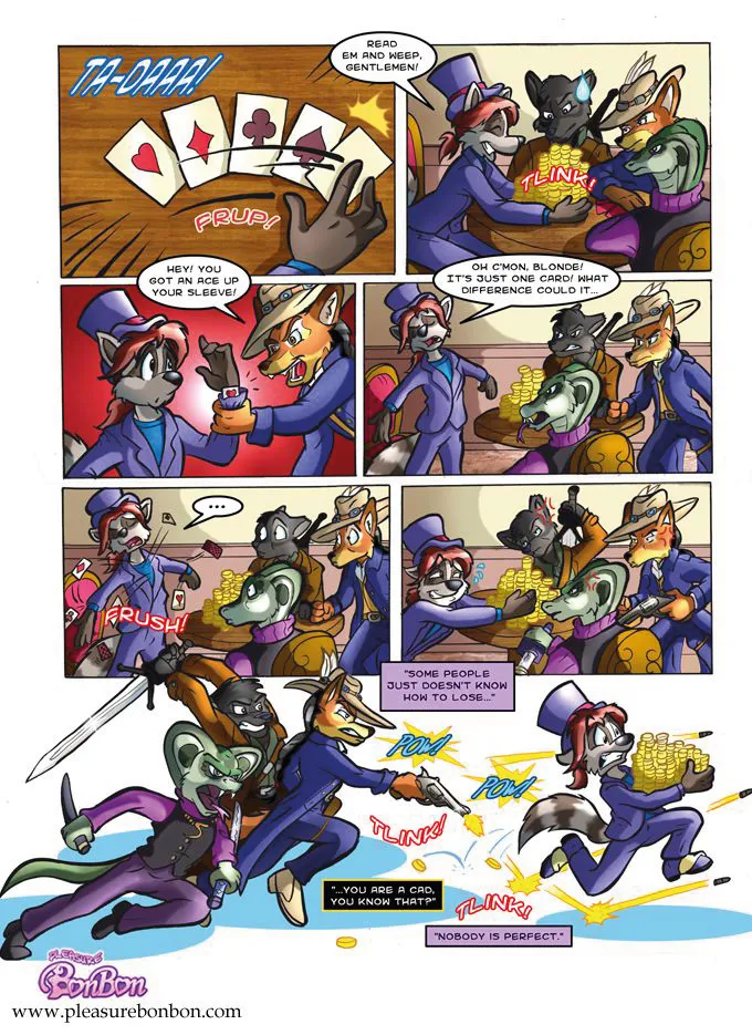 Raccoon Business - Issue #2: Rhapsody in Blue, 1st movment page 3 full